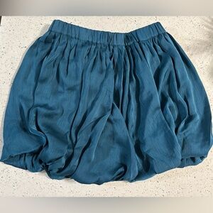 The Drop Teal Bubble Skirt NEW